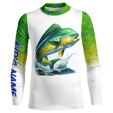 Load image into Gallery viewer, Mahi Mahi Dorado fishing Customized Name 3D All Over print shirts NQS529