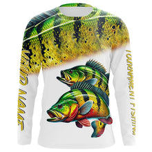 Load image into Gallery viewer, Peacock bass tournament fishing customize name all over print shirts personalized fishing gift NQS181