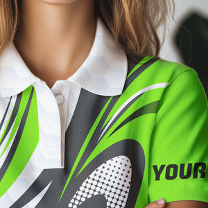 Personalized golf polo shirts for Women custom ladies golf tops, best golf gifts | Green NQS9319