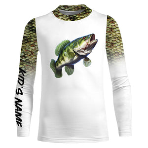 Largemouth Bass Fishing 3D All Over print shirts personalized fishing apparel NQS576