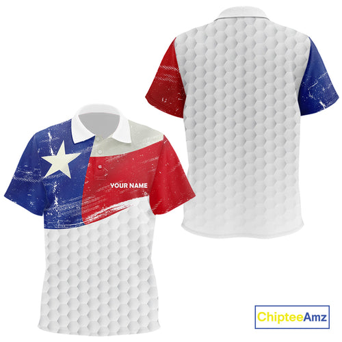 Kid golf polo shirts Texas flag patriotic custom Kid golf shirts, gift for the golfers NQS9968