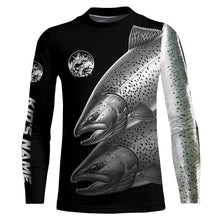 Load image into Gallery viewer, Chinook Salmon (King Salmon) Fishing performance Fishing Shirts Custom 3D UV protection NQS2531