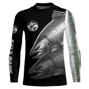 Chinook Salmon (King Salmon) Fishing performance Fishing Shirts Custom 3D UV protection NQS2531