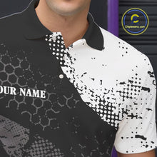 Load image into Gallery viewer, Black and white Mens bowling shirts Custom retro Turkey bowling Thanksgiving bowling team jersey NQS10723