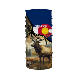 Colorado CO Elk Hunting camo Customize Name 3D All Over Printed Shirts, Personalized hunting Gift NQS2142