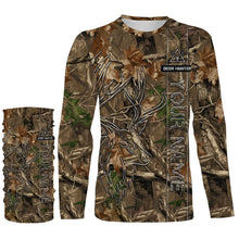 Load image into Gallery viewer, Deer Hunting tree camo Customize Name 3D All Over Printed Shirts Personalized Hunting gifts NQS2436