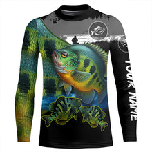 Load image into Gallery viewer, Bluegill fishing scales customize performance long sleeves Fishing shirts, Bluegill fishing jerseys NQS5654