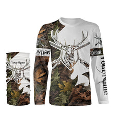 Load image into Gallery viewer, Deer hunting skull reaper camouflage Customize 3D All Over Printed Shirts, Hunting gift For men, women NQS6815