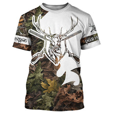 Load image into Gallery viewer, Deer hunting skull reaper camouflage Customize 3D All Over Printed Shirts, Hunting gift For men, women NQS6815