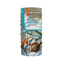 Load image into Gallery viewer, Redfish, Trout, Flounder fishing scales custom fishing team jerseys, Texas Slam fishing apparel NQS9144