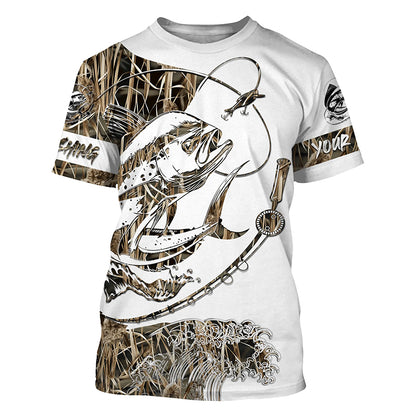 Mahi mahi ( dorado) saltwater fishing tattoo shirts Custom long sleeve sun protection shirts NQS1131