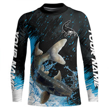 Load image into Gallery viewer, Personalized Catfish fishing Long Sleeve Performance Fishing Shirt custom Catfish fishing jerseys NQS7619