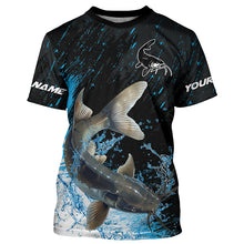 Load image into Gallery viewer, Personalized Catfish fishing Long Sleeve Performance Fishing Shirt custom Catfish fishing jerseys NQS7619