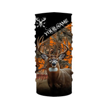 Load image into Gallery viewer, Deer Hunting orange Camo Customize Name 3D All Over Printed Shirts Hunting gift NQS850