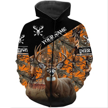 Load image into Gallery viewer, Deer Hunting orange Camo Customize Name 3D All Over Printed Shirts Hunting gift NQS850