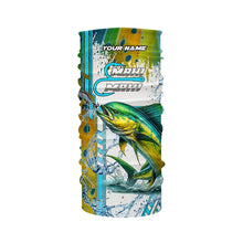 Load image into Gallery viewer, Mahi Mahi fishing green scales custom Mahi mahi fishing team jerseys, Dorado fishing apparel NQS8747