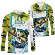 Load image into Gallery viewer, Largemouth bass fishing Green scales custom Bass fishing team jerseys fishing apparel NQS8603