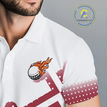 Load image into Gallery viewer, Maryland Flag Men golf polo shirt Custom patriotic golf outfit for men NQS10105