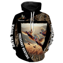 Load image into Gallery viewer, Pheasant Hunting Camo Custom name Shirts, Pheasant hunting shirt, Gifts for hunters FSD208