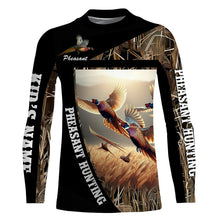 Load image into Gallery viewer, Pheasant Hunting Camo Custom name Shirts, Pheasant hunting shirt, Gifts for hunters FSD208