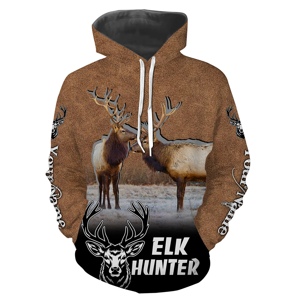 Elk Hunting Custom Name Shirts for Elk Hunters, Best Elk Hunting Gifts for Men FSD4528