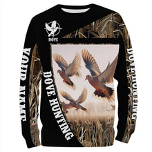 Load image into Gallery viewer, Dove hunting Camo custom name all over printed Shirts, Gift for hunters FSD4606