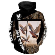 Load image into Gallery viewer, Dove hunting Camo custom name all over printed Shirts, Gift for hunters FSD4606