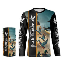 Load image into Gallery viewer, Duck Hunting Custom name all over print Shirts - Personalized Gifts for Duck Hunters FSD158