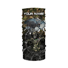 Load image into Gallery viewer, Deer Hunting Grim Reaper Camouflage Shirts for Deer Hunters, Personalized Hunting Shirts FSD761