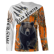 Load image into Gallery viewer, Bear Hunting Camouflage custom Name all over print Shirts, Bear hunting Shirt, gift for Hunter FSD227