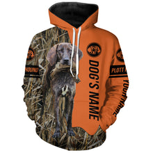 Load image into Gallery viewer, Plott hound Hunting Dog Customized Name All over printed Shirts, Hunting Gifts FSD4119