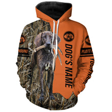 Load image into Gallery viewer, Plott hound Hunting Dog Customized Name All over printed Shirts, Hunting Gifts FSD4119