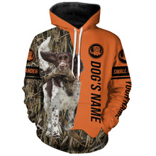 Load image into Gallery viewer, Small Munsterlander Hunting Dog Customized Name Shirts for Hunters, Pheasant Bird Hunting Gifts FSD4249