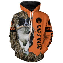 Load image into Gallery viewer, Border Collies Duck, Pheasant Hunting Dog Customized Name All over printed Shirts, Hunting Gifts FSD4137