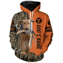 Load image into Gallery viewer, Airedale Terrier Hunting Dog Customized Name Shirts for Hunters, Duck Pheasant Birds Hunting Shirts FSD4253