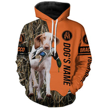 Load image into Gallery viewer, Bracco Italiano Hunting Dog Customized Name all over printed Shirts, Hunting gifts FSD4563