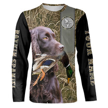 Load image into Gallery viewer, Boykin Spaniel Duck Hunting Dog Waterfowl Camo Custom full printing Shirts, Duck hunting Gifts FSD3348