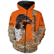 Load image into Gallery viewer, Small Munsterlander Dog Pheasant Hunting Blaze Orange Hunting Shirts, Pheasant Hunting Clothing FSD4173