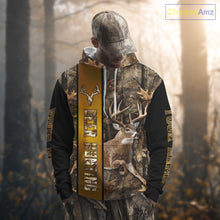 Load image into Gallery viewer, Forest Camo Deer Hunting Shirt, Deer Buck With Full All Over 3D For Deer Hunters NHT344