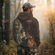 Load image into Gallery viewer, Best Brown Deer Hunting Shirt 3D All-Over Print with Camo, Grim Reaper For Deer Hunters NHT25