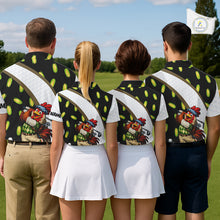 Load image into Gallery viewer, Personalized Rooster Mens Golf Polo Shirt Funny Chicken Golfer Custom Team Polo NHT945