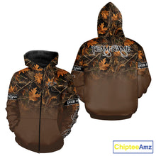 Load image into Gallery viewer, Personalized Brown Deer Hunting Camo Full Printing Shirts, Best Hunting Gifts NHT47