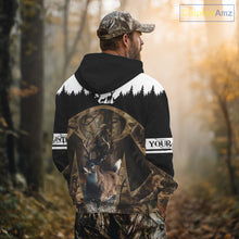 Load image into Gallery viewer, Whitetail Deer Hunting Season Shirt 3D Forest Scene Camo Best Hunting Gift For Hunters NHT48