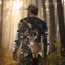 Load image into Gallery viewer, Deer Hunting Shirt Brown Camo 3D All Over Print, Hunting Clothes for Deer Season NHT260