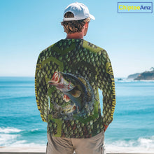 Load image into Gallery viewer, Custom Largemouth Bass Fishing Shirt, Largemouth Bass Fishing Jerseys NHT378