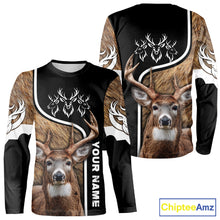 Load image into Gallery viewer, Whitetail Deer Hunting 3D All Over Print Shirts, Personalized Hunting Gifts For Deer Hunters NHT192