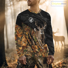 Load image into Gallery viewer, Deer Hunting Big Game Camo Custom Name 3D All Over Print Shirts, Hunting Gifts NHT196