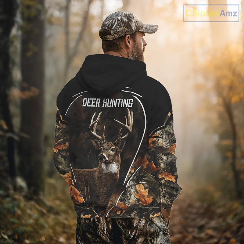 Deer Hunting Custom Name Camouflage Hunting Clothes, Deer Hunting Outfit NHT304
