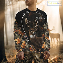 Load image into Gallery viewer, Deer Hunting Custom Name Camouflage Hunting Clothes, Deer Hunting Outfit NHT304