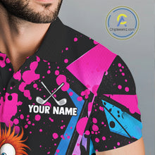 Load image into Gallery viewer, Colorful Funny Chicken Golf Jersey For Men Golf League Golf Team Shirts NHT953